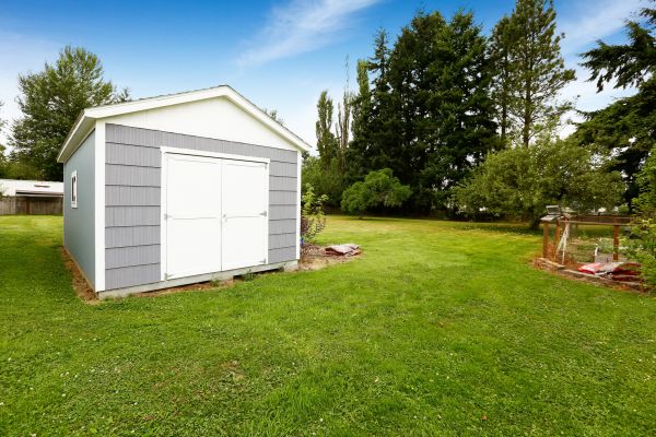Storage Shed Assembly in Layton