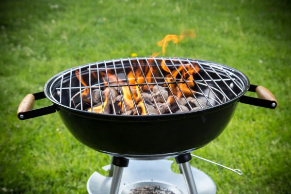 Charcoal Grill Assembly in Layton