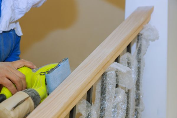 Handrail Sanding in Layton