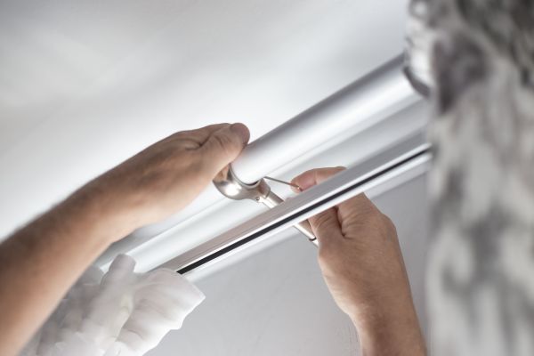 Curtain Rod Installation in Layton
