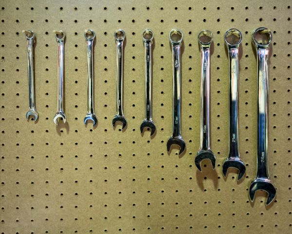 Garage Pegboard Mounting in Layton