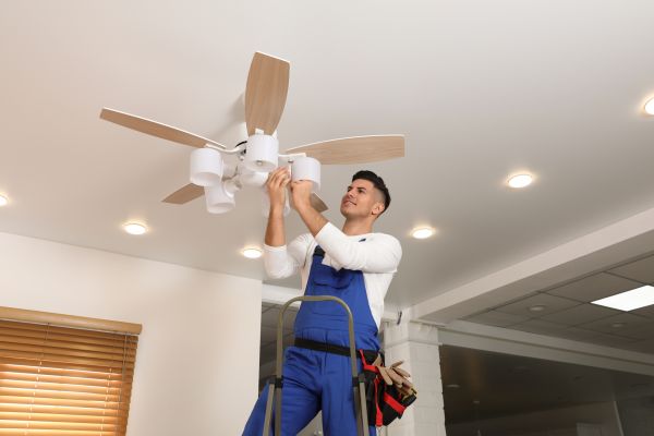 Ceiling Fan Bulb Replacement in Layton